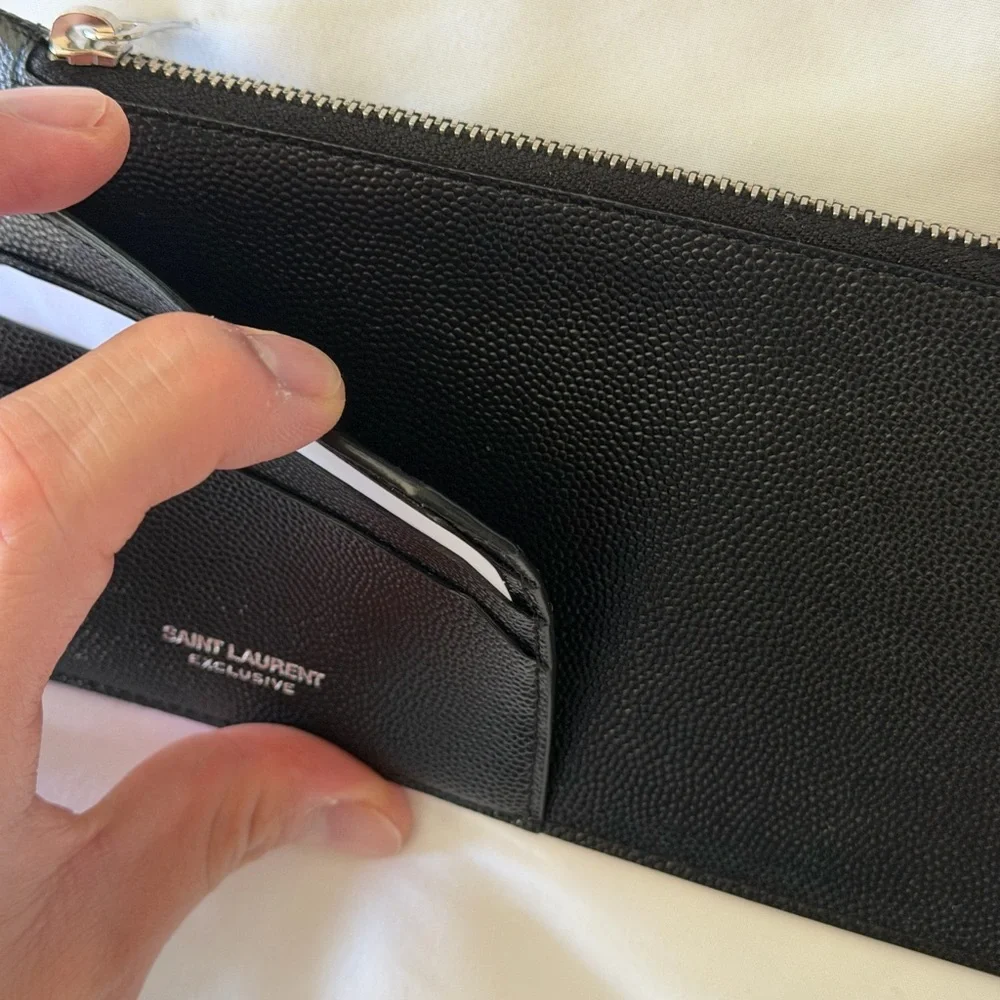 Saint Laurent Leather Wallet